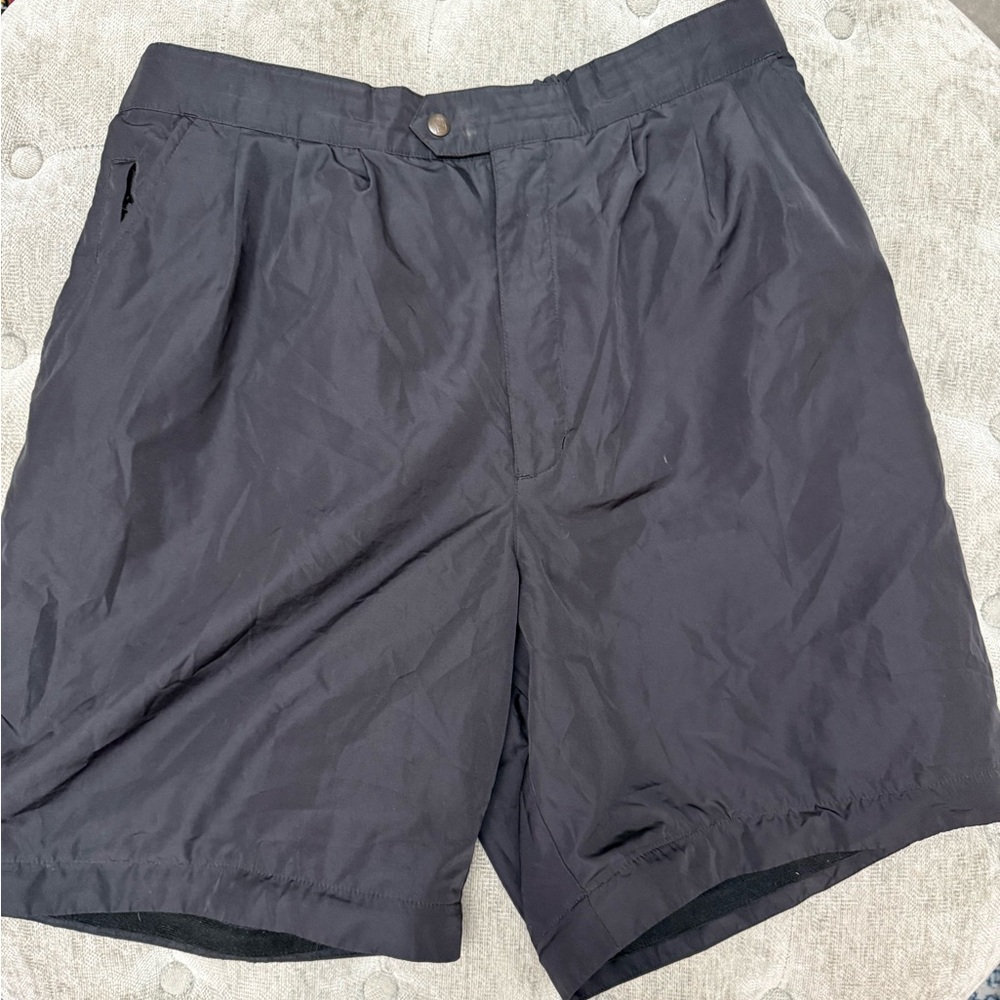 FOOTJOY DRYJOYS men’s black golf shorts size Large